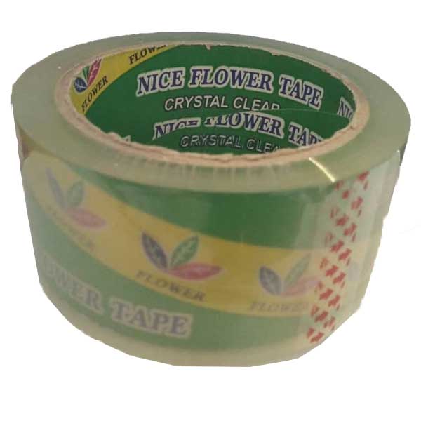 چسب نواری  کریستال نایس فلوور پنج سانت 90یارد